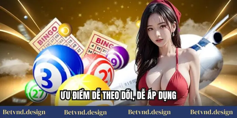 Ưu điểm dễ theo dõi, dễ áp dụng